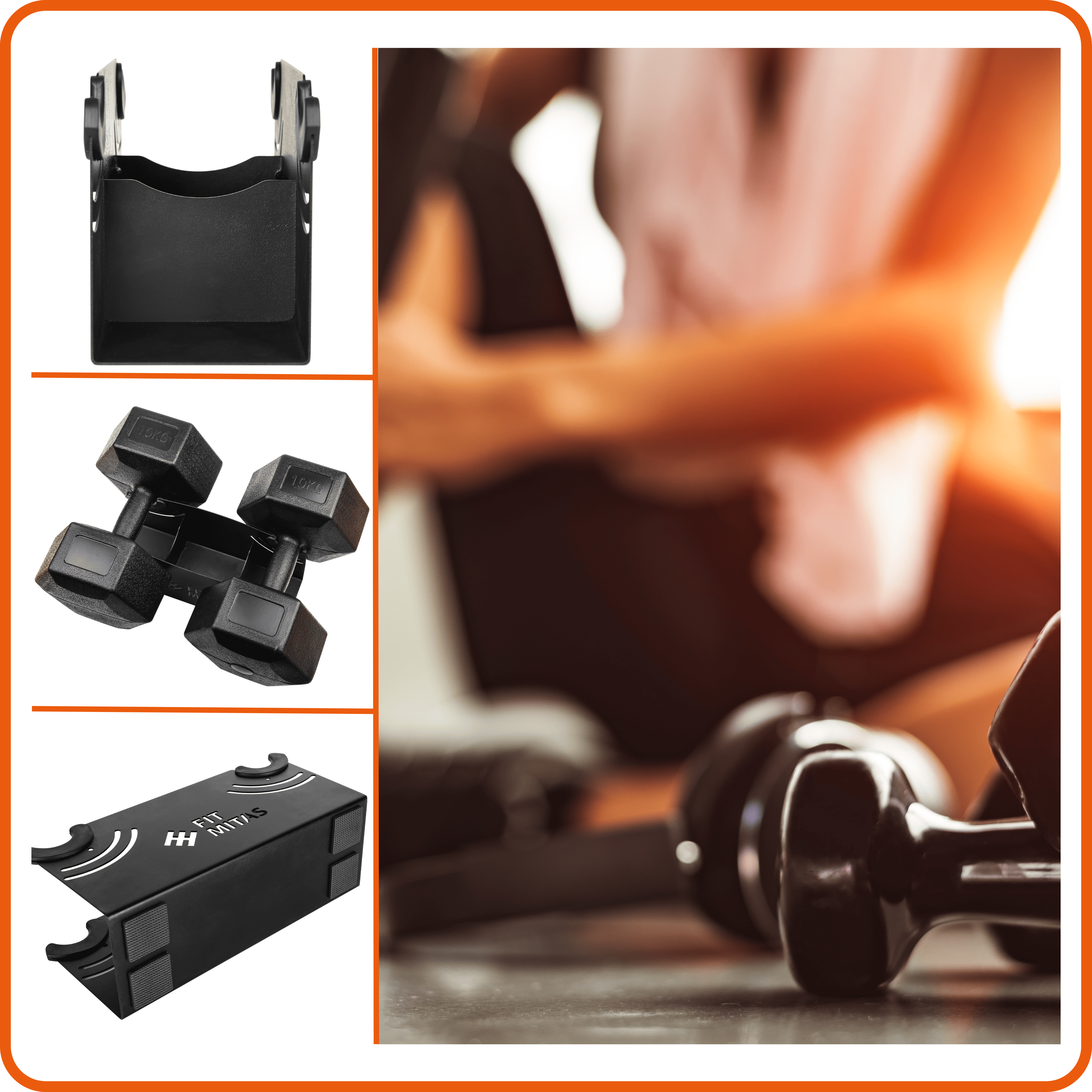 Accesorios Mancuernas Gym Casa #Fit Mitas